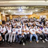 Participants in the first Guns Down St. Paul Youth Summit